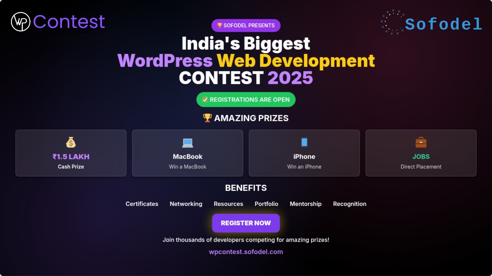WPContest-India’s Biggest WordPress Web Development Contest 2025